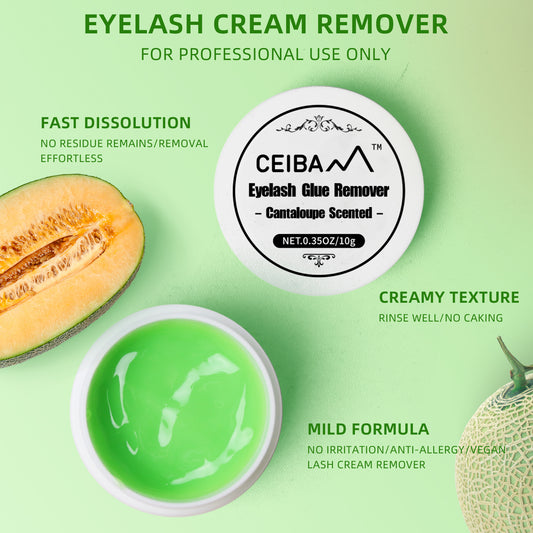 CEIBAM Cantaloupe Fragrance Cream Lash Extension Adhesive Removal