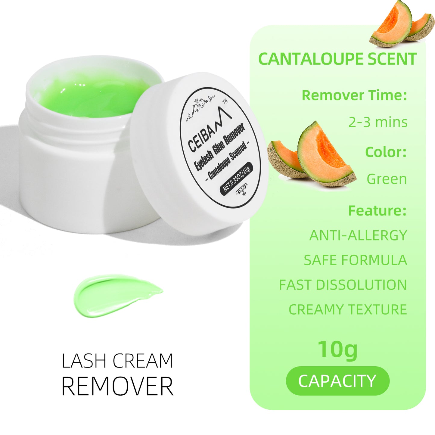 CEIBAM Thick Creamy 10g Eyelash Glue Remover